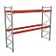 Паллетный стеллаж 2×3×0.7 м, 2 яруса