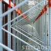 Паллетный стеллаж (ВхШхГ) 2×3.6×0.7 м, 2 яруса